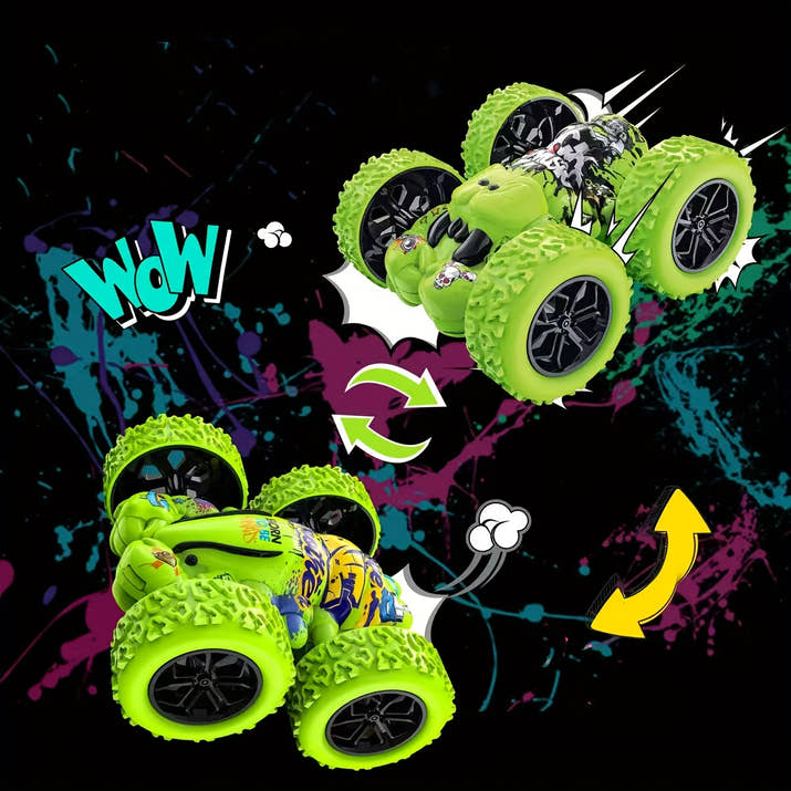 Toy Car Off-Road Double-Sided Tumbling Inertia