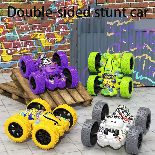 Toy Car Off-Road Double-Sided Tumbling Inertia